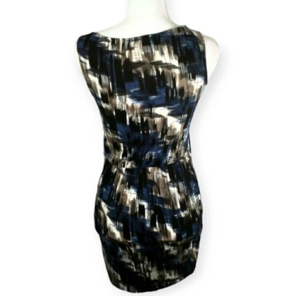FOREVER 21 DRESS BLUE & BLACK SZ.S EUC. - Picture 4 of 6
